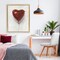Stupell Industries Heart Shaped Balloon Floating Frame, design by Ethan Harper